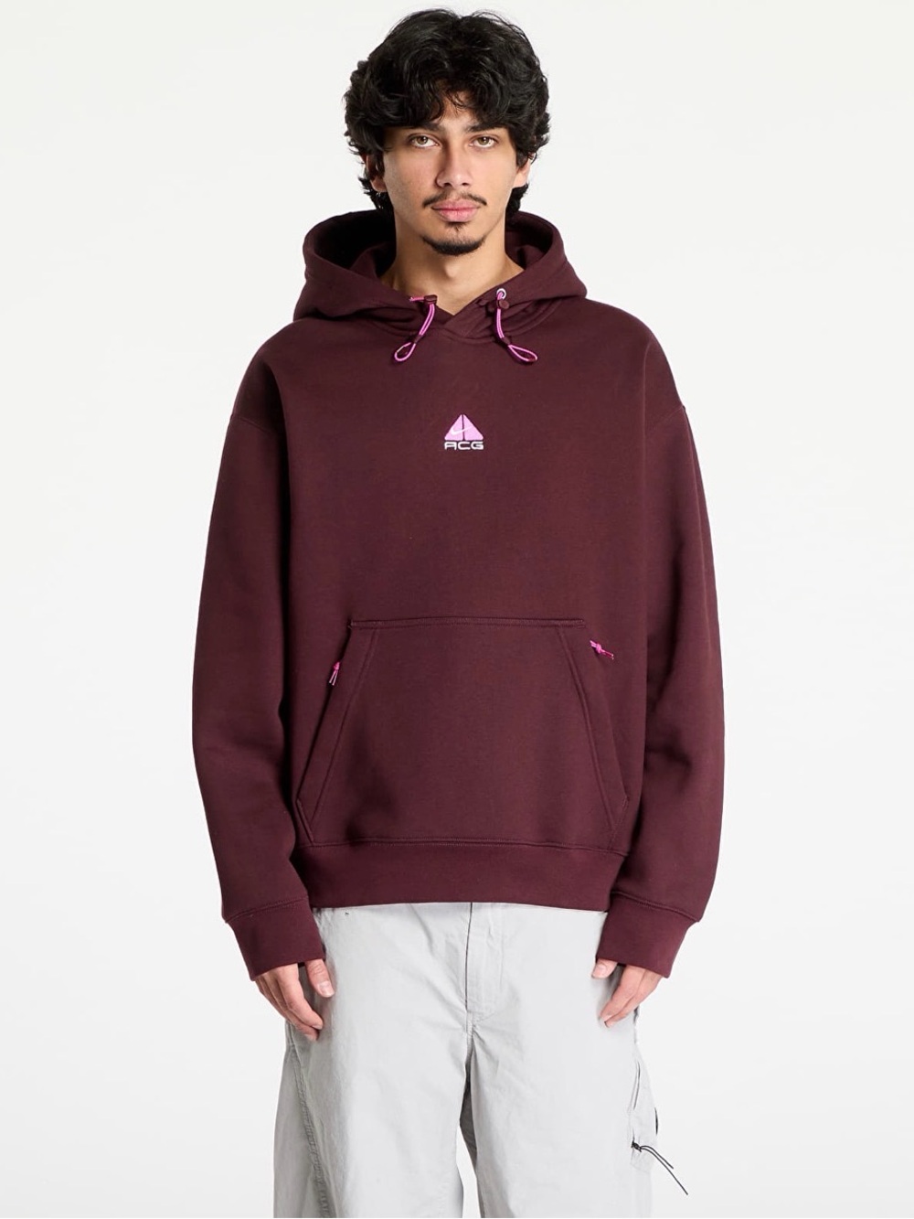 Nike ACG Therma Fit Burgundy Hoodie size M unisex DH3087-652